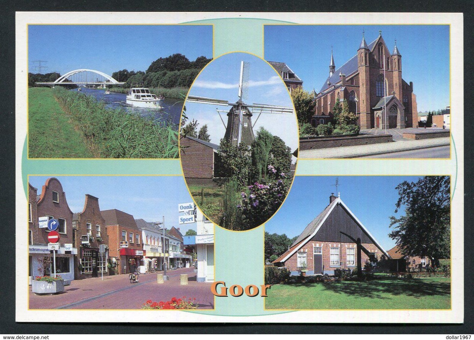 Groeten Uit Goor ( Gemeente Hof Van Twente ) 2 - NOT Used - See The 2 Scans For Condition.(Originalscan !!) - Goor