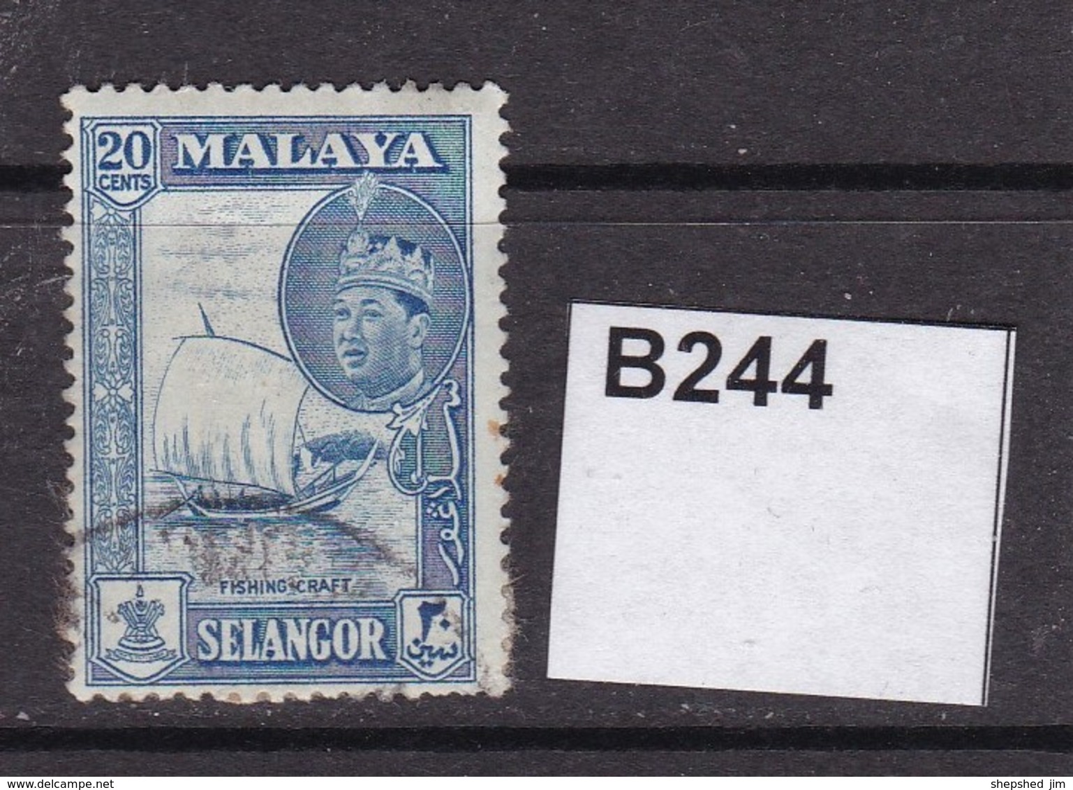 Selangor 1961 20c - Selangor