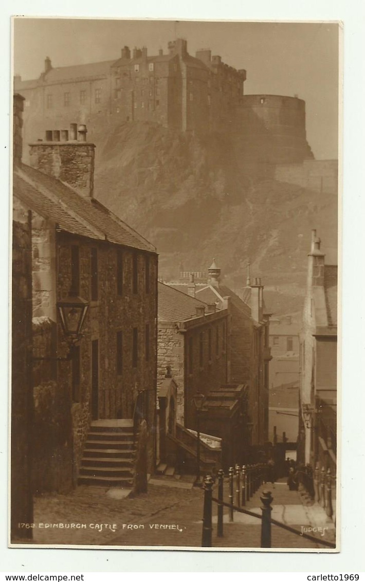 EDINBURGH CASTLE FROM VENNEL - NV  FP - Aberdeenshire