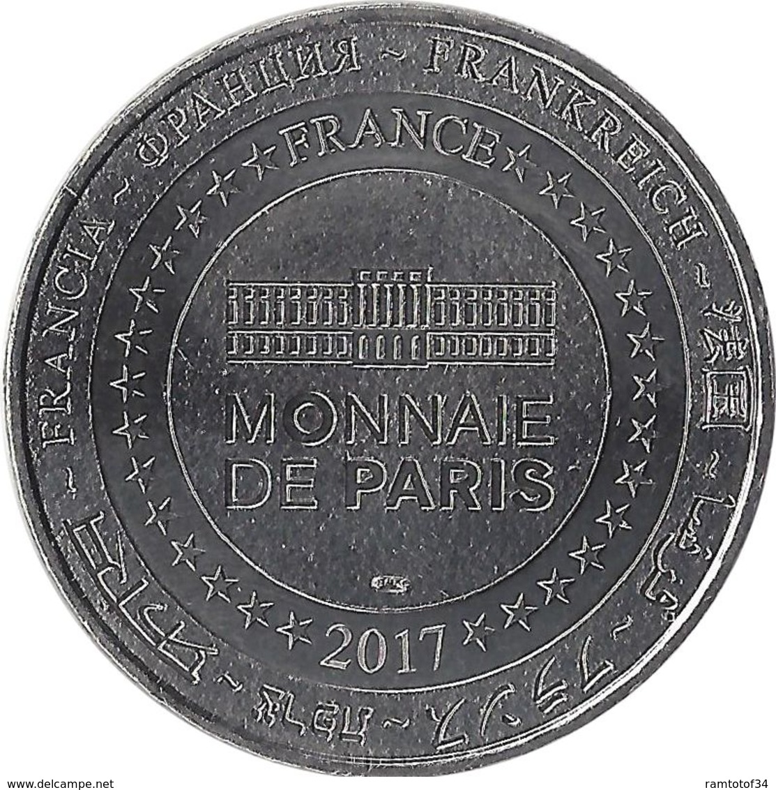 2017MDP137 - BLAGNAC 2 - Aéroscopia Musée Aéronautique (Argent) / MONNAIE DE PARIS - 2017