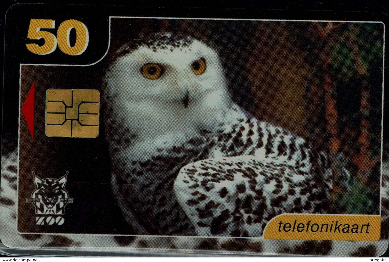 ESTONIA 1999 PHONECARD OWLS USED VF!! - Hiboux & Chouettes