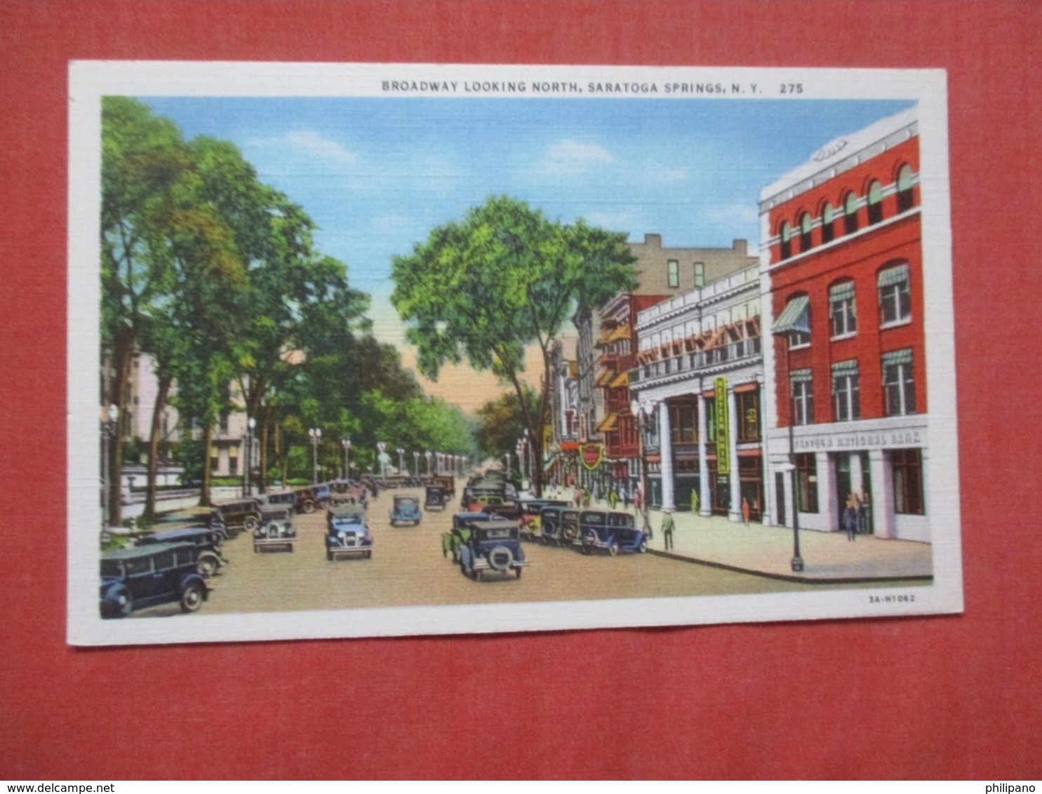 Broadway  Saratoga Springs  New York    .   Ref 4169 - Saratoga Springs