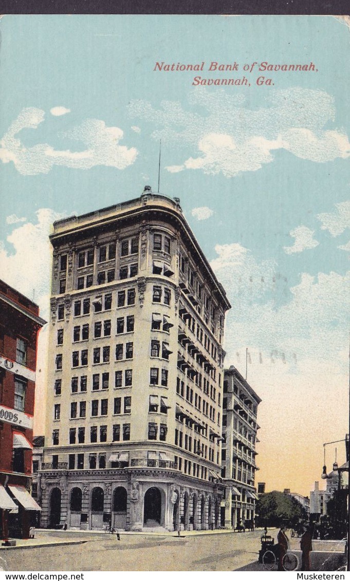 United States PPC National Bank Of Savannah, Georgia SAVANNAH 1912 (2 Scans) - Savannah