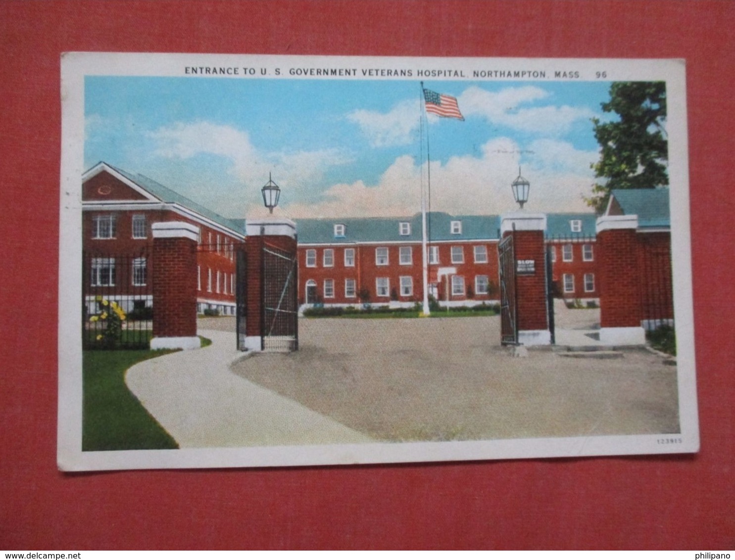 Veterans Hospital  Massachusetts > Northampton>   .   Ref 4170 - Northampton