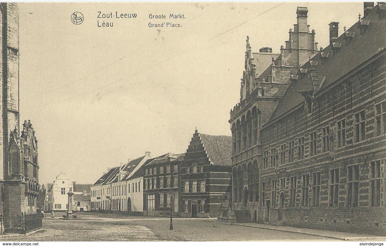 Zoutleeuw - Zout-Leeuw - Léau - Groote Markt - Grand'Place - Drukkerij Ch. Peeters, Zout-Leeuw - Zoutleeuw