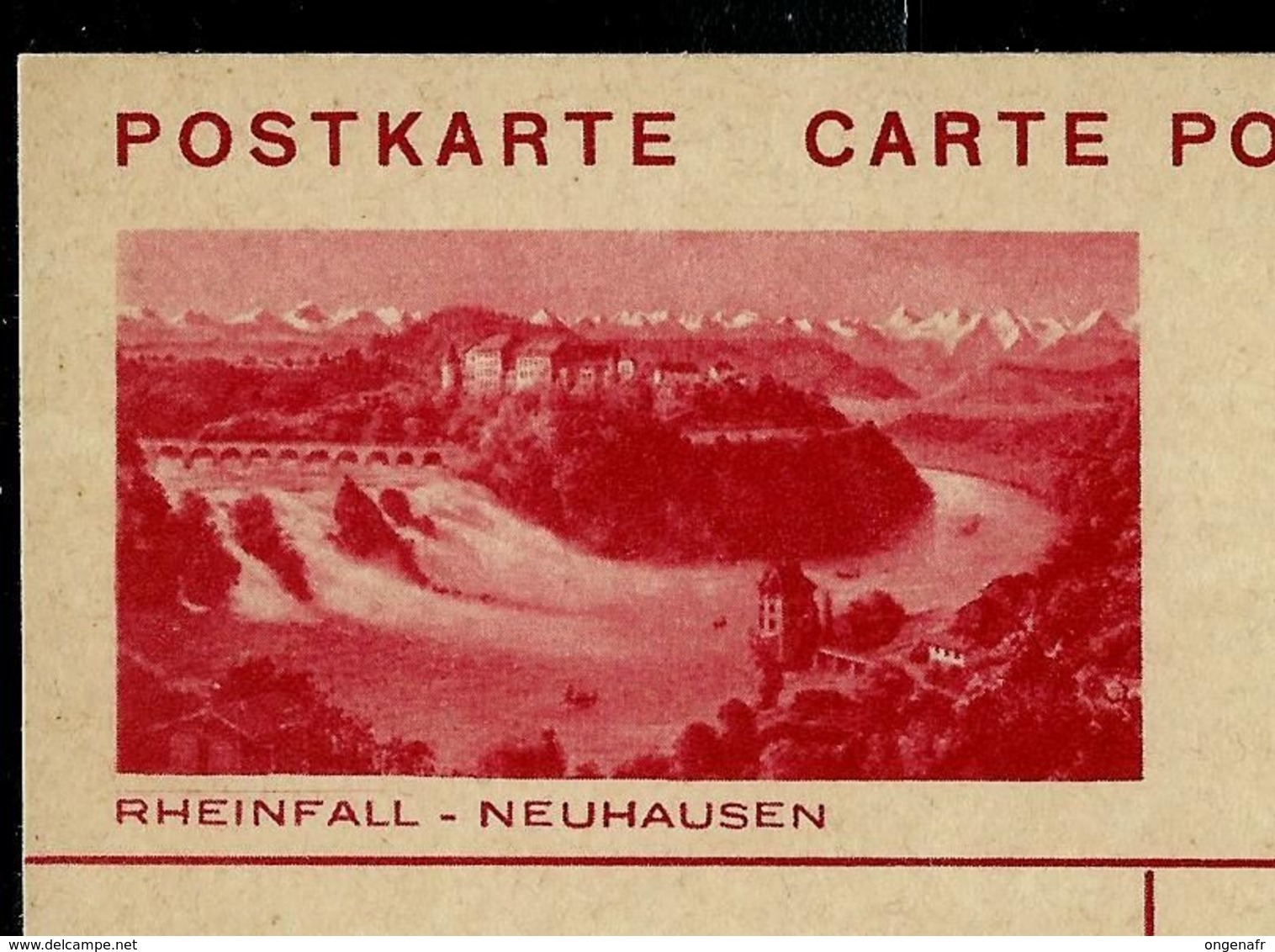 Carte Illustré Neuve  N° 130 - 047 A -- RHEINFALL - NEUHAUSEN - Entiers Postaux