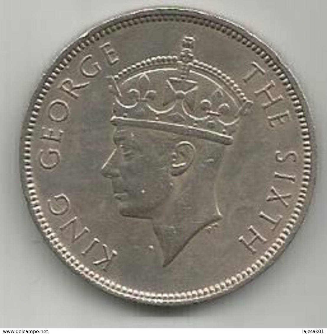 Mauritius 1 Rupee 1950. KM#29.1 - Mauritius