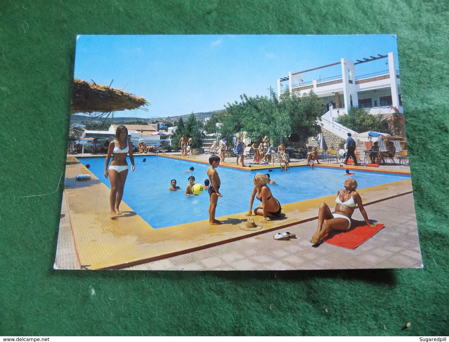 VINTAGE SPAIN: BENISSA Club Fustera Restaurante Colour - Alicante