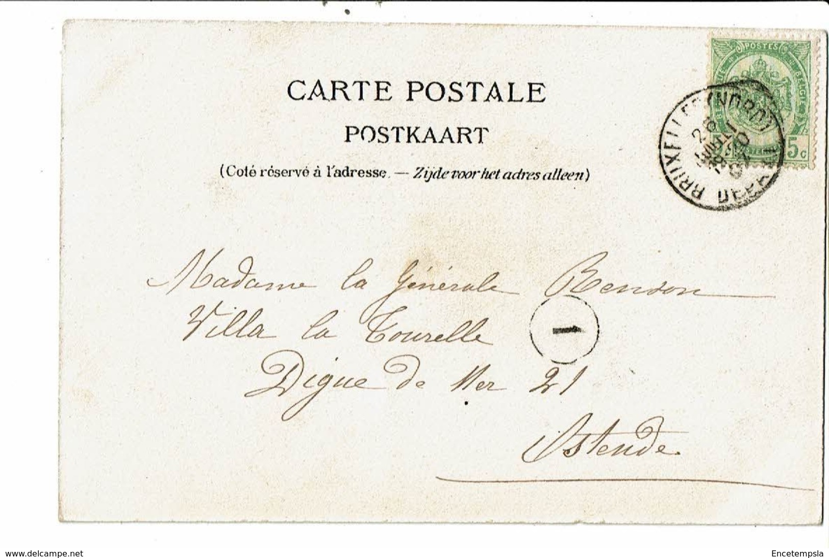 CPA-Carte Postale-Belgique- Court-Saint-Etienne-Château Du Comte Goblet D'Alviella Un Coin Des étangs -1907-VM17975 - Court-Saint-Etienne