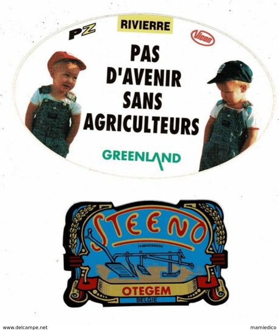 AGRICULTURE 52 scans de documents très divers ( Factures, Pubs, CP, Autocollants, Enveloppes....) A voir.