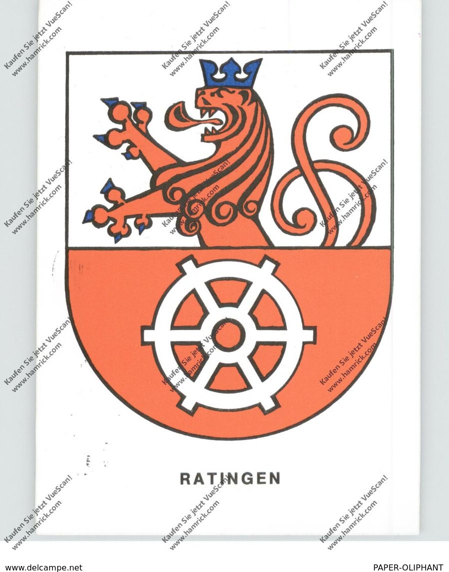 4030 RATINGEN, Stadtwappen - Ratingen