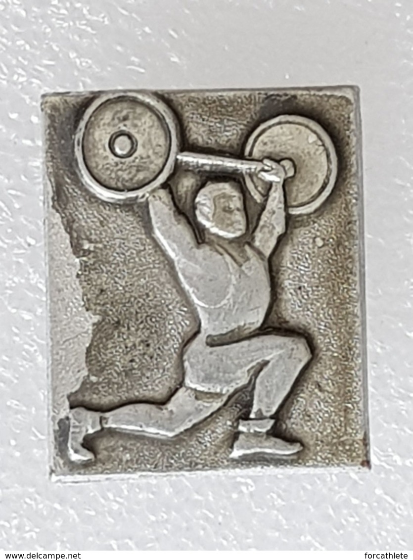Broche URSS - Brooch USSR - Haltérophilie - Weightlifting - Gewichtheben - Pesistica
