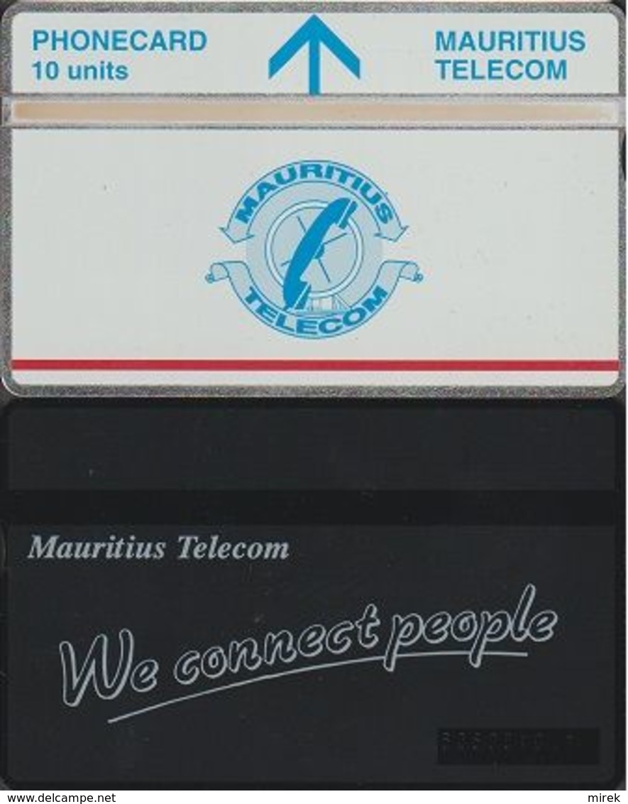 285/ Mauritius; Landis, P21. Red Line; 10 Ut., CP 410A - Maurice