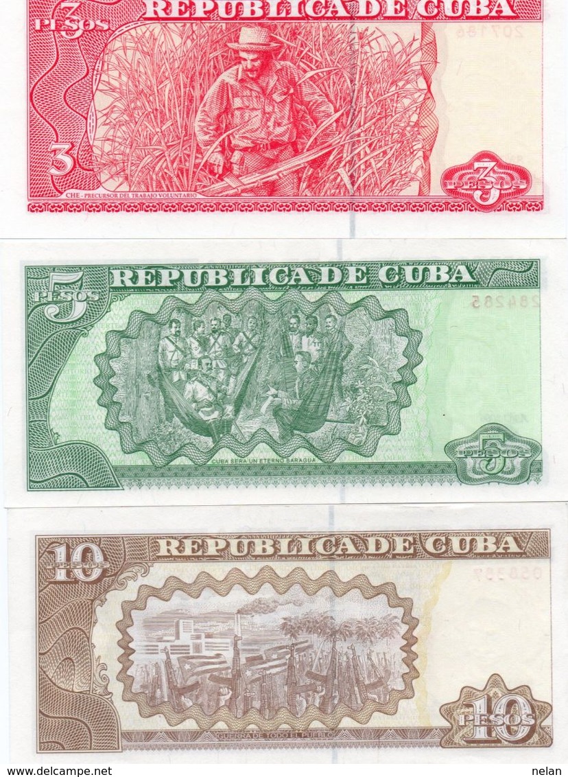 LOTTO CUBA UNC - Vrac - Billets