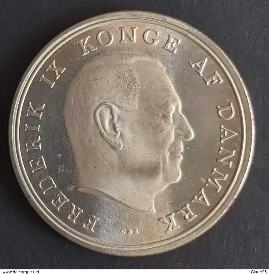 Denemarken 5 Kroner, 1964 Wedding Of Princess Anne Marie KM# 854 - Dinamarca