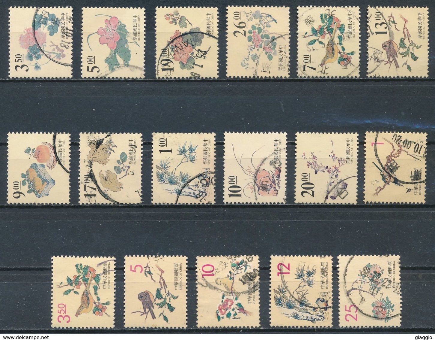 °°° CHINA TAIWAN FORMOSA - Y&T N°2150/2472 - 1995/1999 °°° - Used Stamps