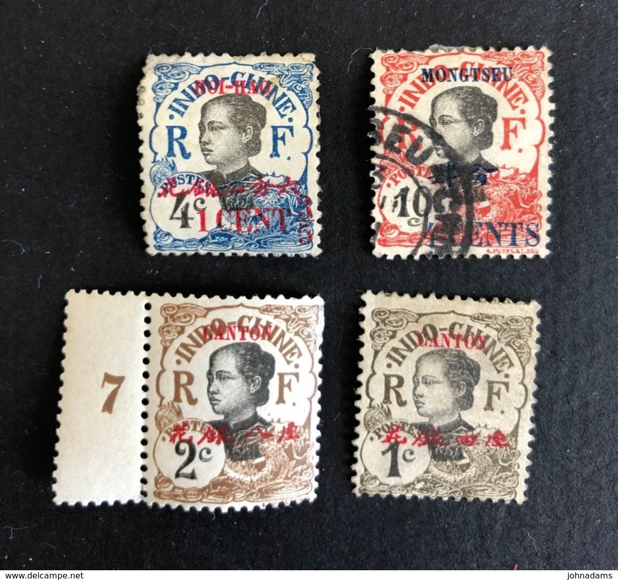 Ctc - FRENCH INDO CHINA INDOCHINA P.O. IN CHINA - INTERESTING VALUES - Sonstige