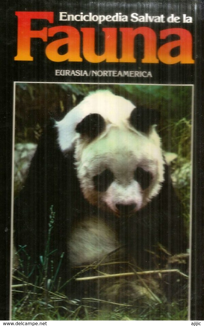 ENCICLOPEDIA SALVAT De La  FAUNA EURASIA/NORTEAMERICA,tapa Dura, Buen Estado General, Edicion 1990, 110 Paginas. - Encyclopédies