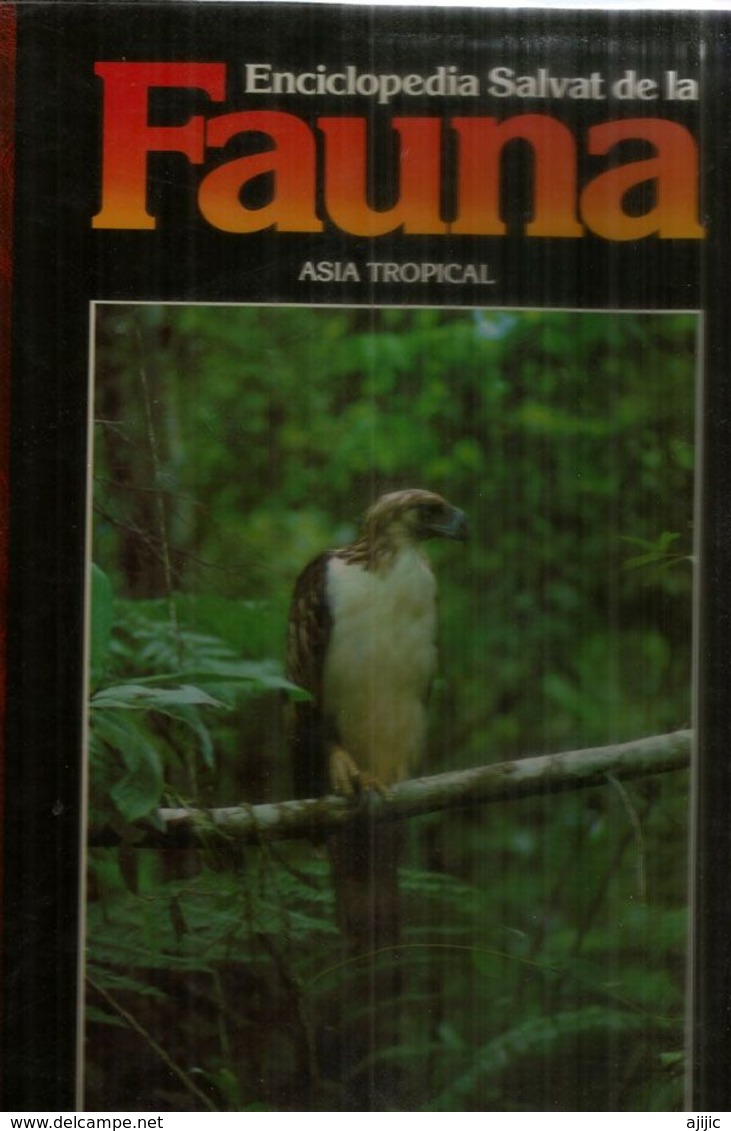 ENCICLOPEDIA SALVAT De La  FAUNA ASIA TROPICAL ,tapa Dura, Buen Estado General, Edicion 1990, 110 Paginas. - Enciclopedie