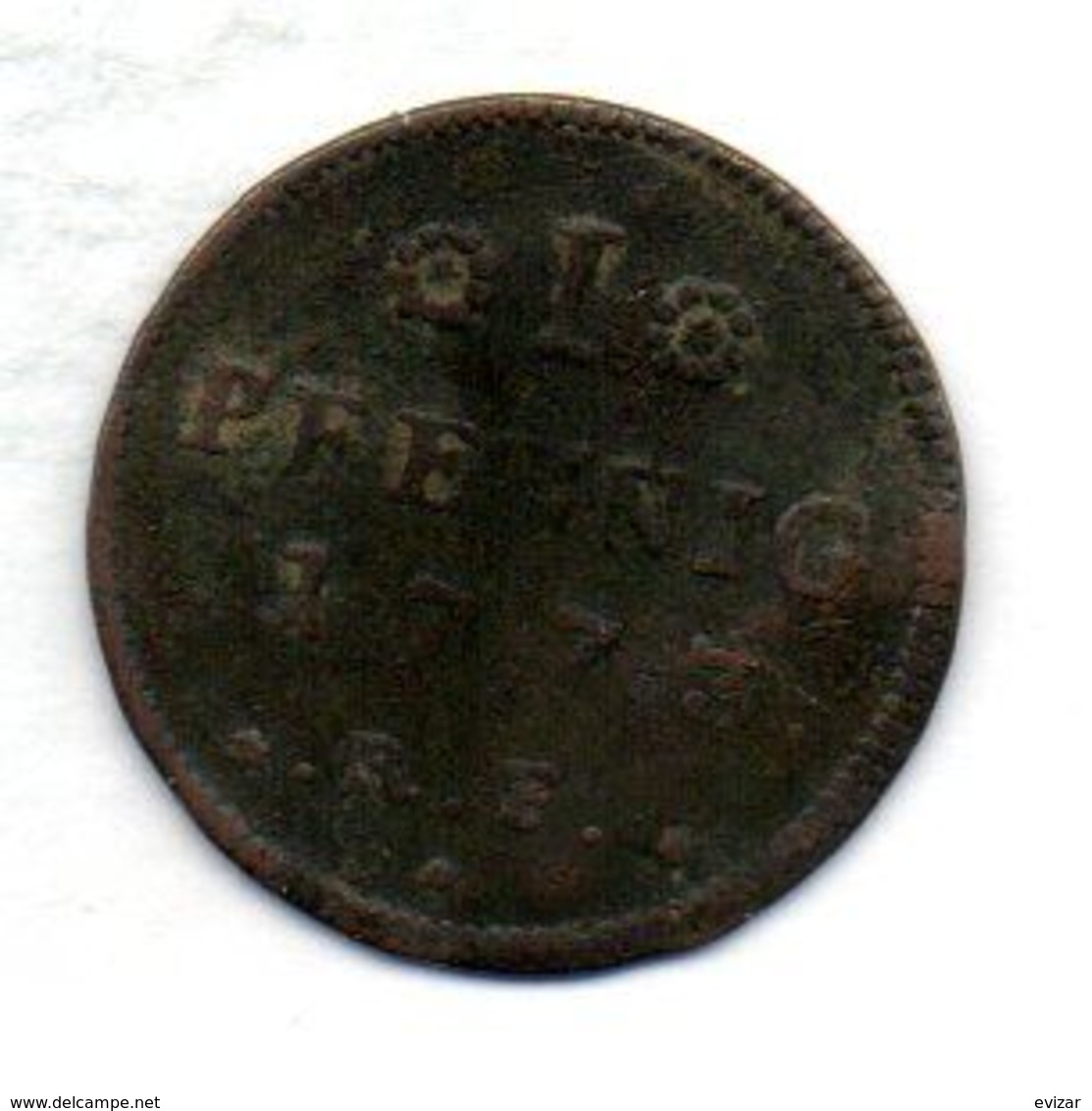 GERMAN STATES - HESSE DARMSTADT, 1 Pfennig, Copper, Year 1773, KM #231 - Piccole Monete & Altre Suddivisioni