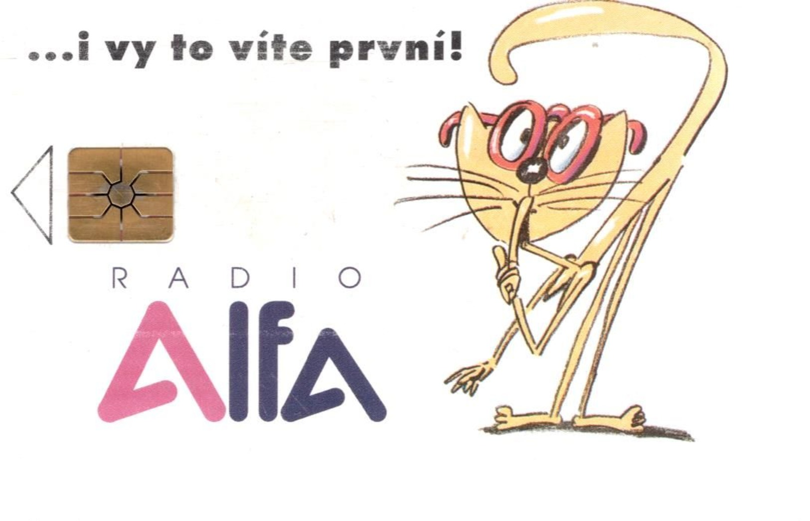 Télécarte TCHEQUIE - RADIO Alfa - Tschechische Rep.