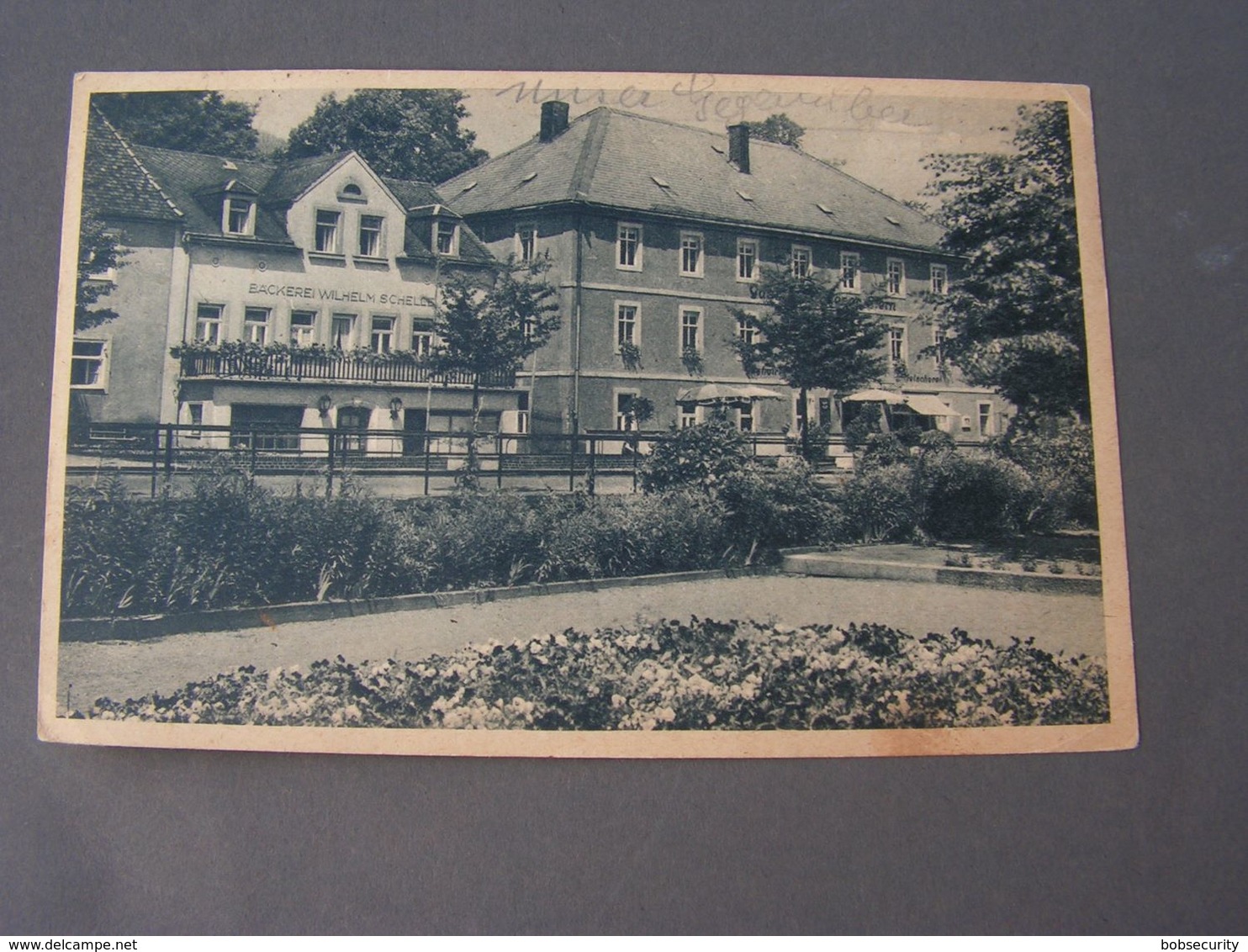 Bäckerei Berggießhübel ..1948 - Bad Gottleuba-Berggiesshuebel