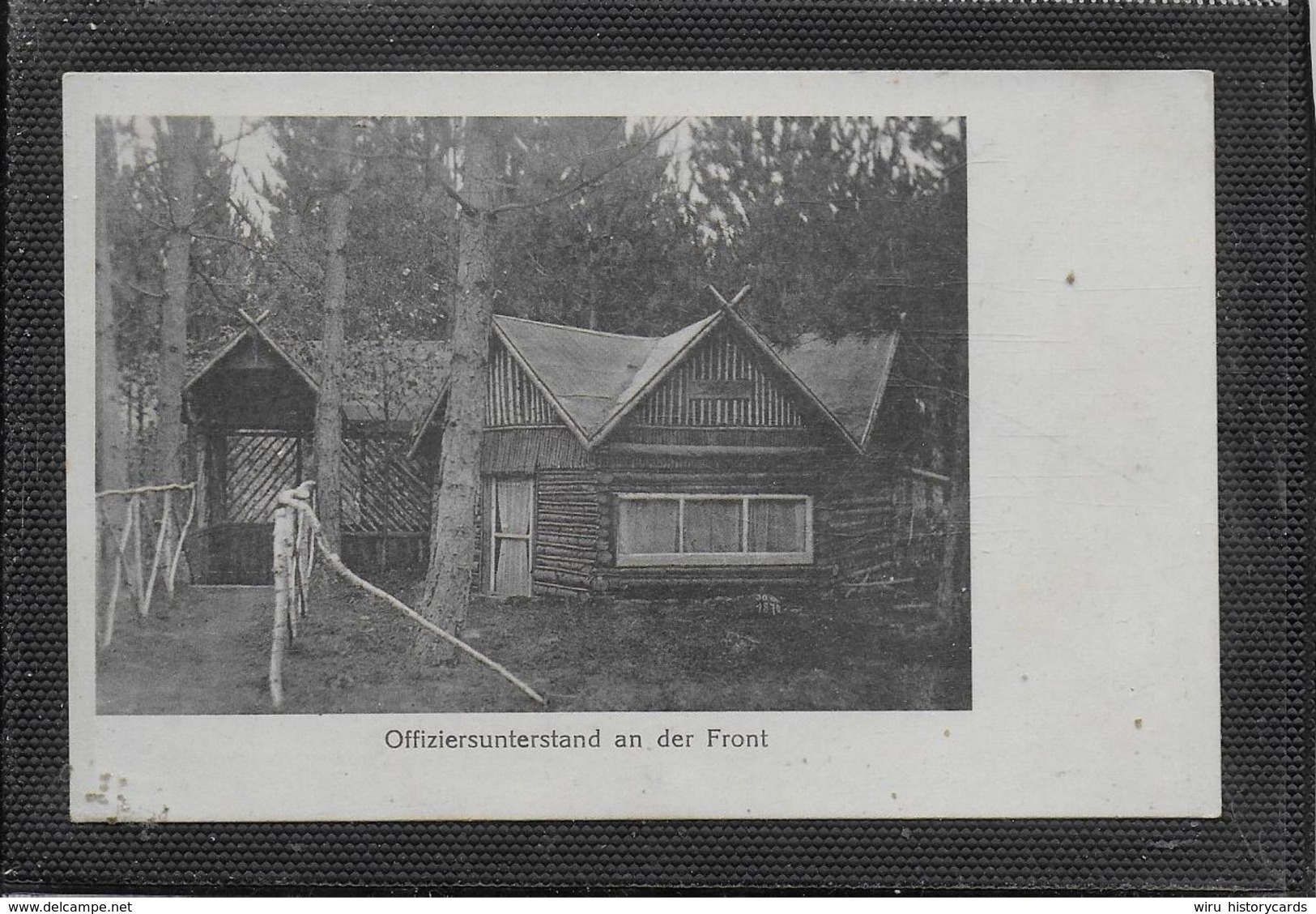 AK 0512  Offiziersunterstand An Der Front - Kriegs-Erinnerungs-Karte Um 1916 - Casernes