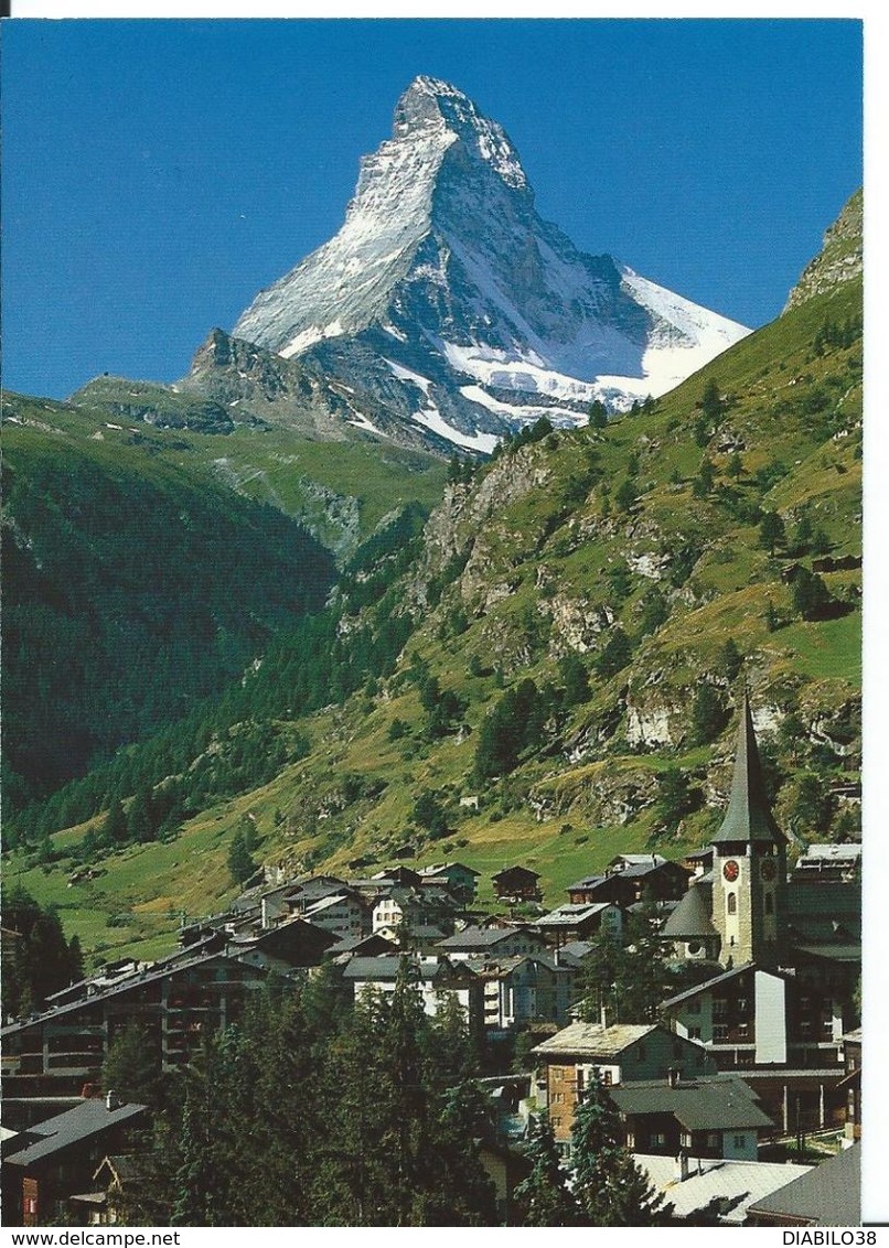 ZERMATT     ( SUISSE )    MATTERHORN   4478 M. MONT-CERVIN - Zermatt