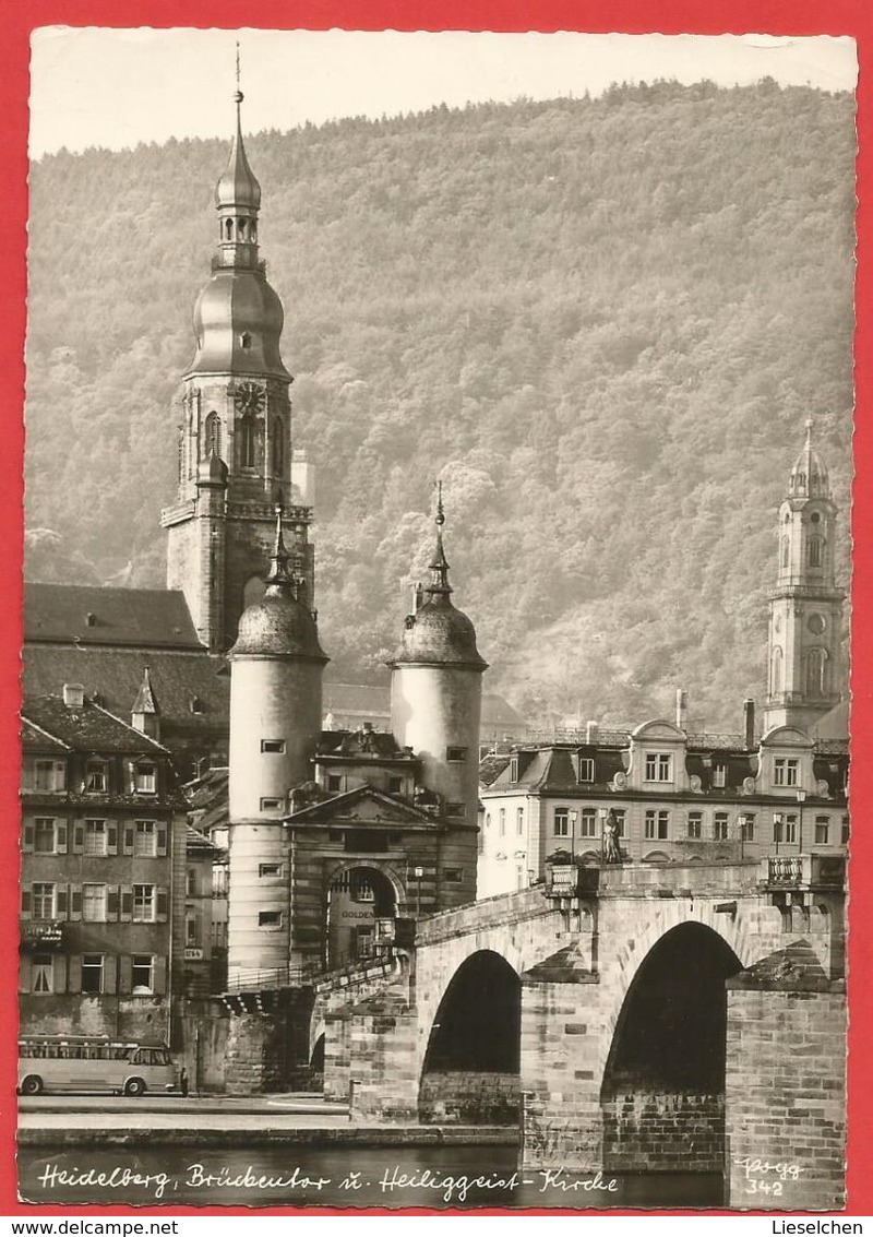 Heidelberg, Brückentor U. Heiliggeist-Kirche - Heidelberg