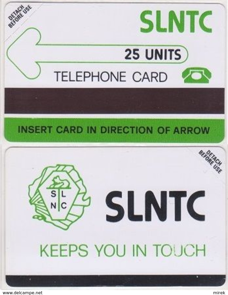 326/ Sierra Leone; Test Card, T5. Logo SLNTC, 25 Ut. (cat. Price 450 US$) - Sierra Leone