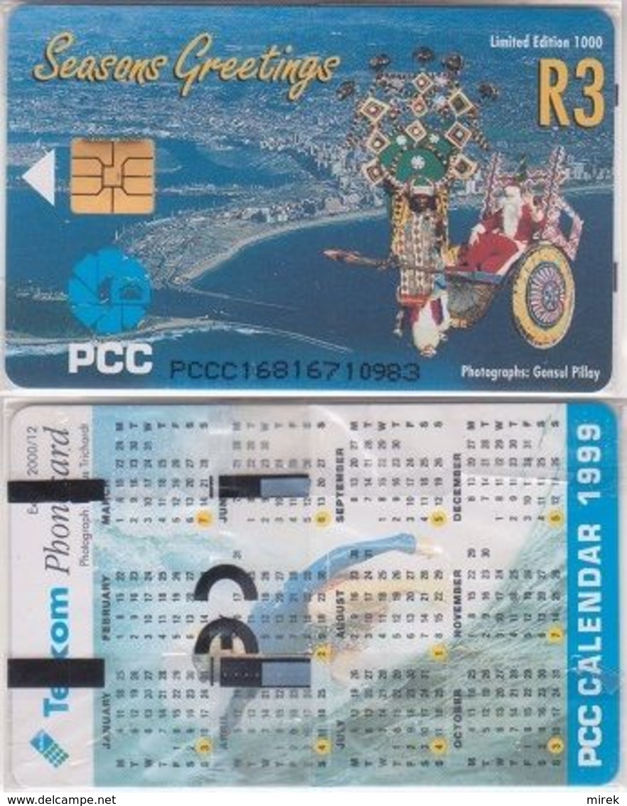361/ South Africa; Collector Card, CC3. PCC 1998, 500 Ex., Rare - Afrique Du Sud