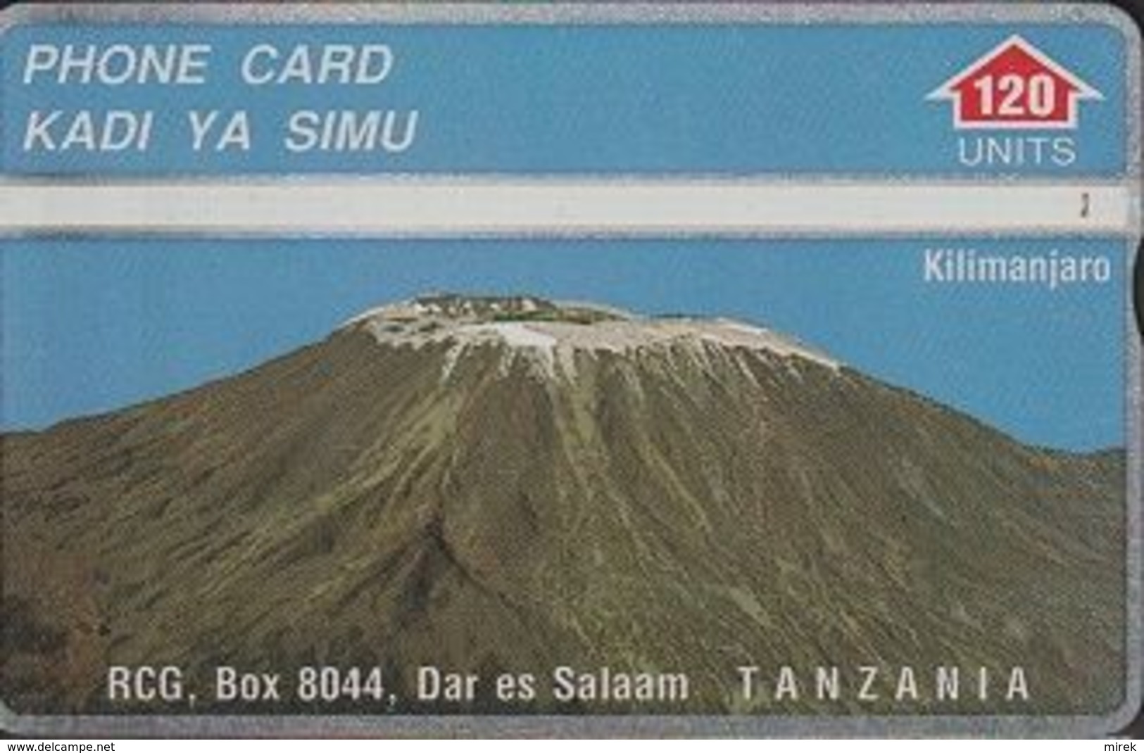 367/ Tanzania; P2. Mount Kilimanjaro, 120 Ut., CP 410A - Tansania