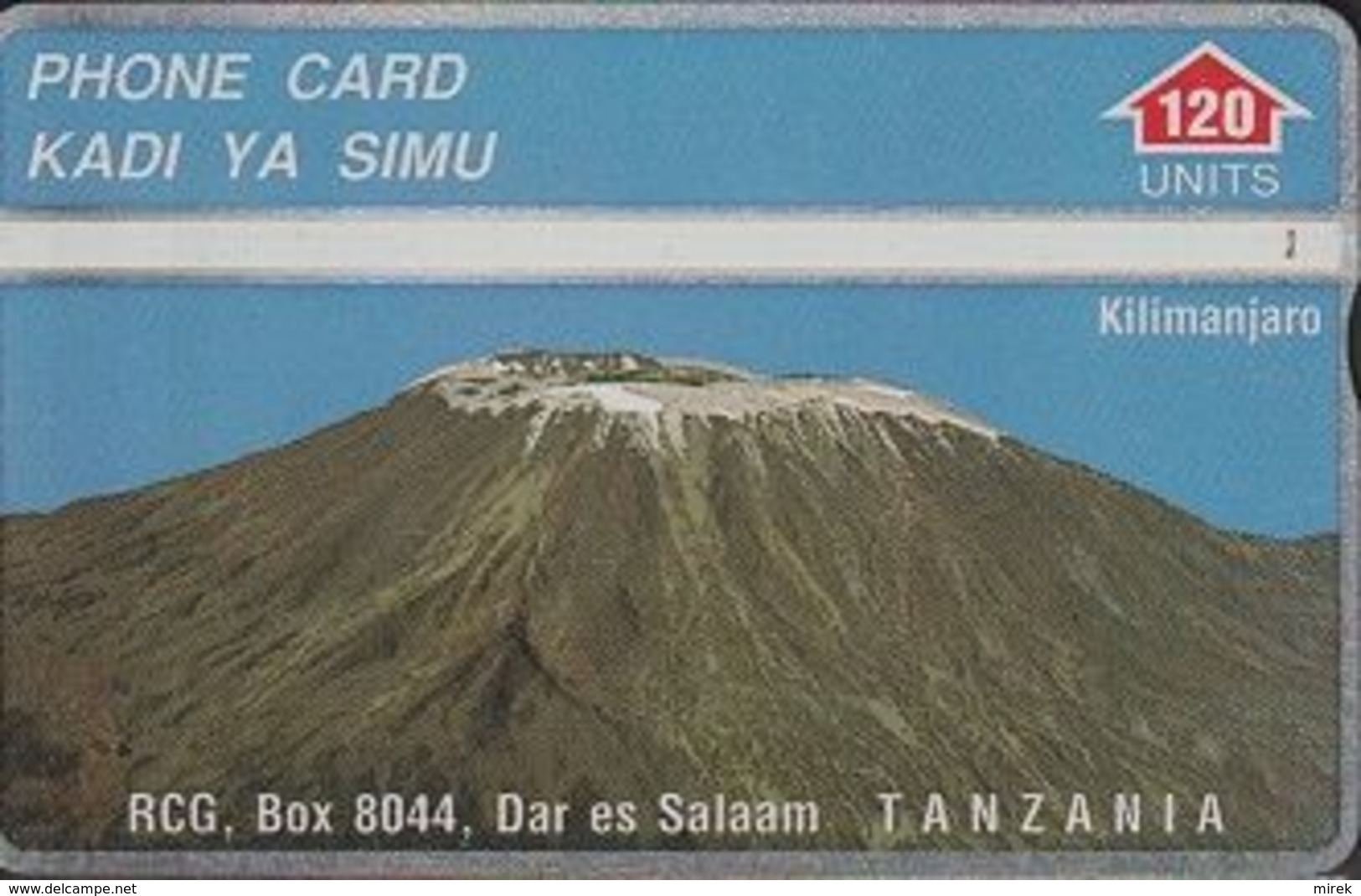 367/ Tanzania; P2. Mount Kilimanjaro, 120 Ut., CP 410A - Tanzania