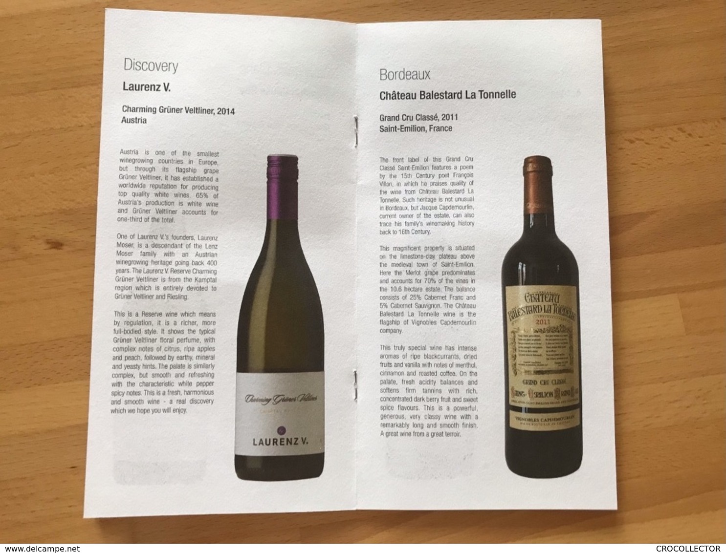 QATAR AIRWAYS BUSINESS CLASS WINE AND BEVERAGE LIST JPN JULY-19 - Menú