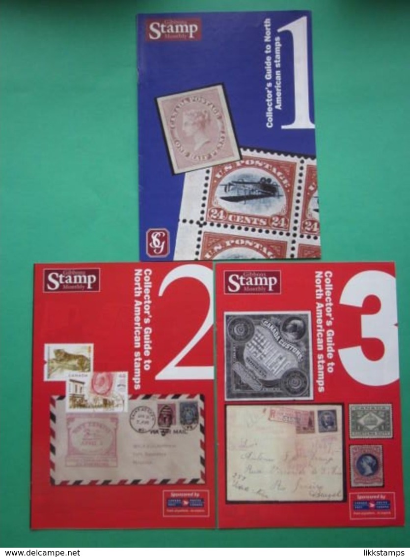 COLLECTORS GUIDE TO  NORTH AMERICAN STAMPS. PARTS ONE, TWO AND THREE. #L0272 - Inglés (desde 1941)