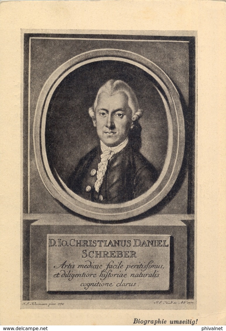 T.P. NO CIRCULADA , JOHANN CHRISTIAN DANIEL VON SCHREBER , MEDICINA , SALUD , HEALTH , SCIENCE - Santé