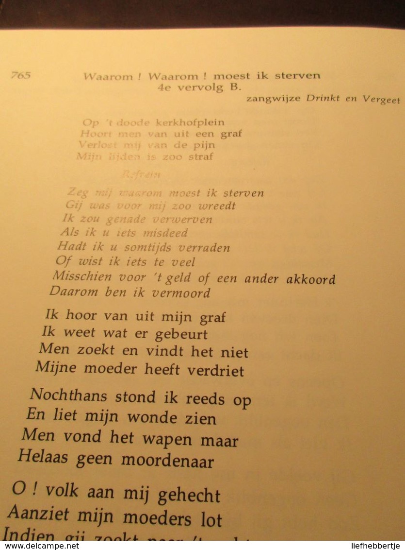 Lionel Bauwens - De Onvergetelijke Tamboer - Marktzanger Liedjes Liedjesteksten Moorden Van Beernem Enz. - Histoire