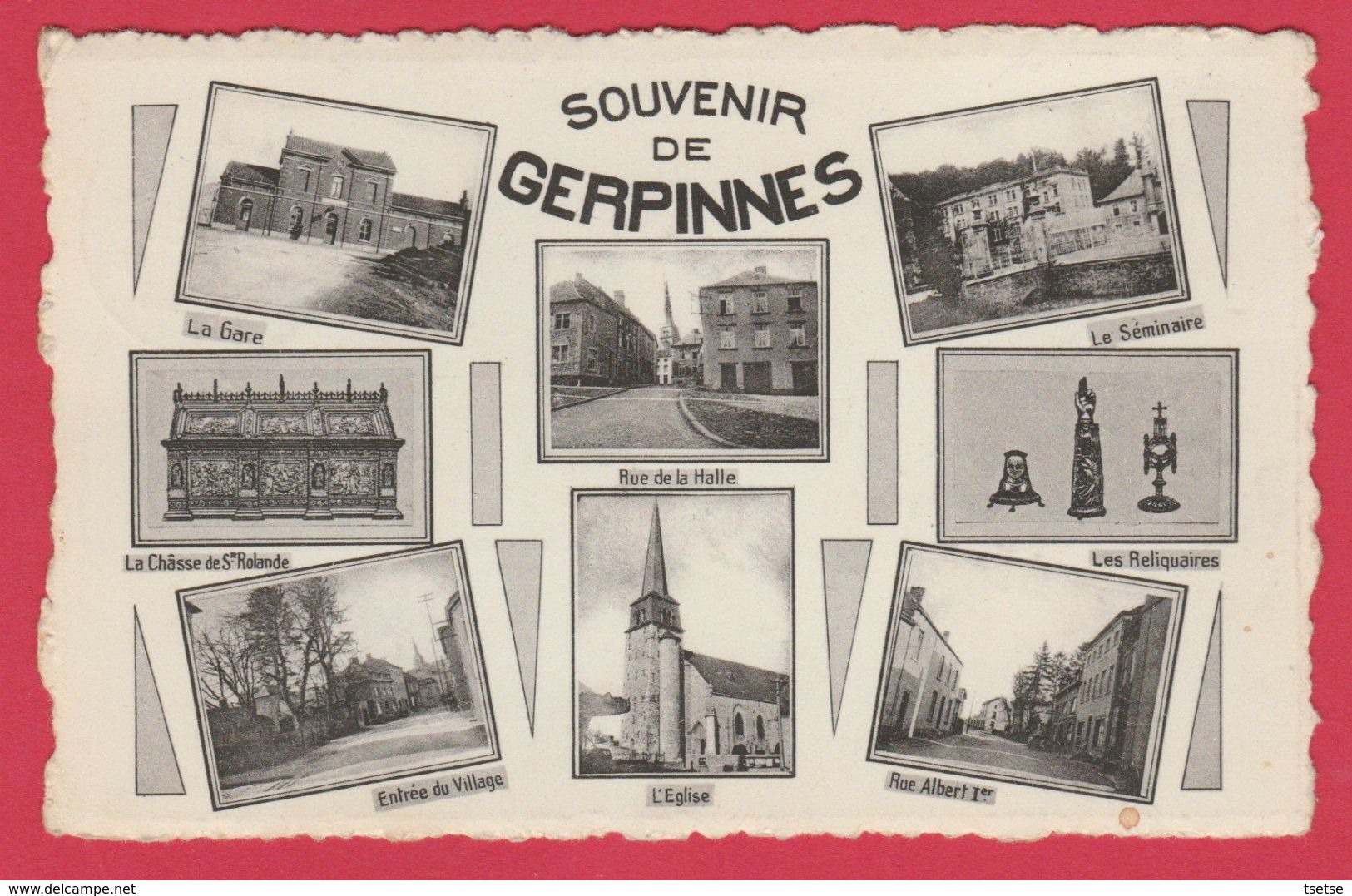 Gerpinnes - Souvenir De ... Carte Multivues - 1953 ( Voir Verso ) - Gerpinnes