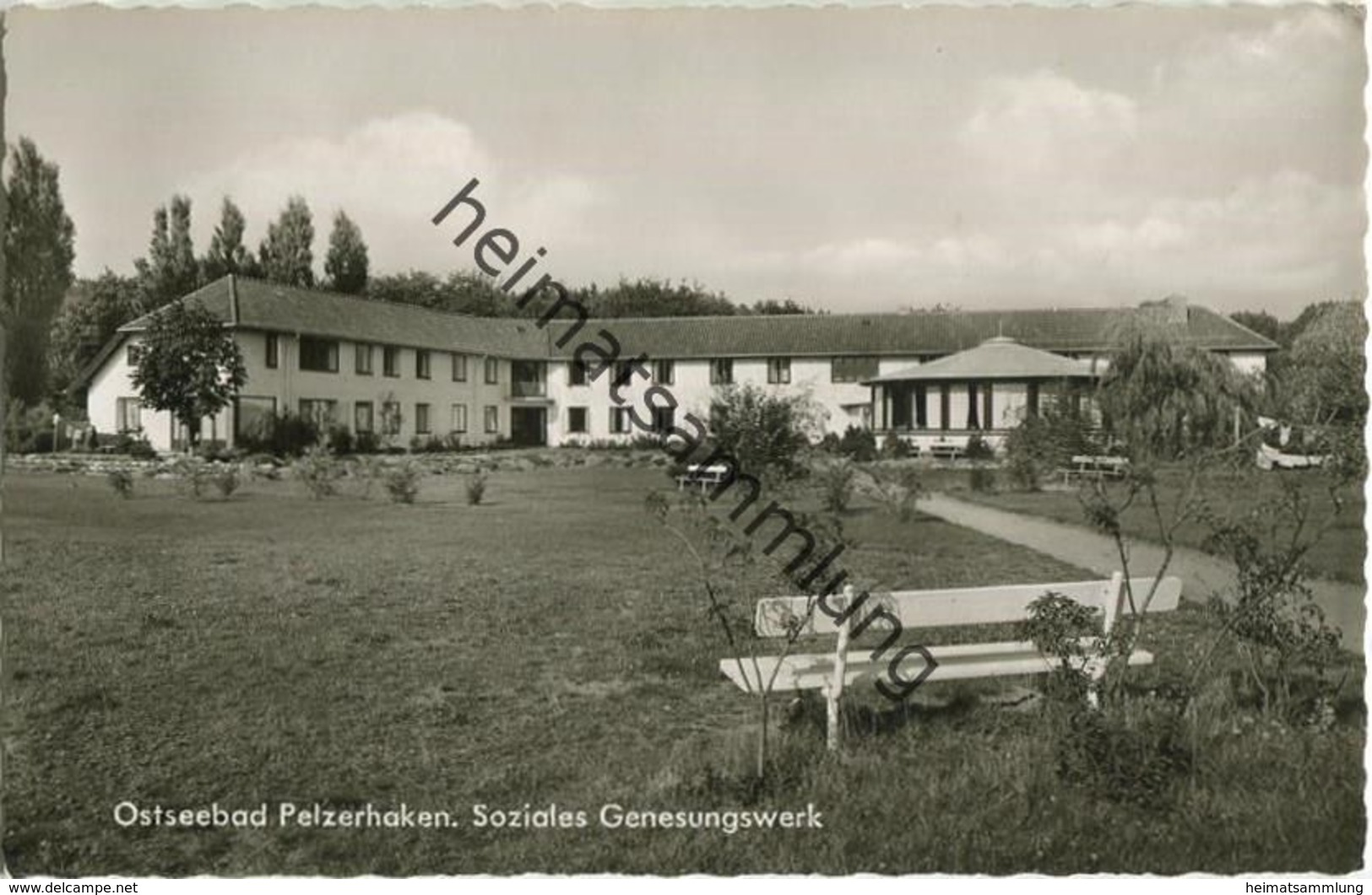 Ostseebad Pelzerhaken - Soziales Genesungswerk - Foto-AK 60er Jahre - Verlag Hans Grundmann Pelzerhaken - Neustadt (Holstein)