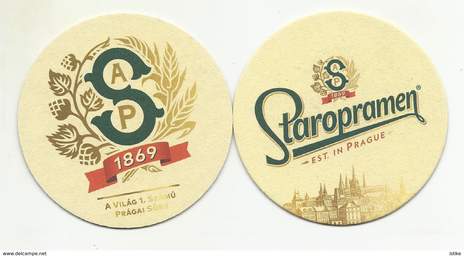 Hungary, Staropramen, 2020. - Beer Mats