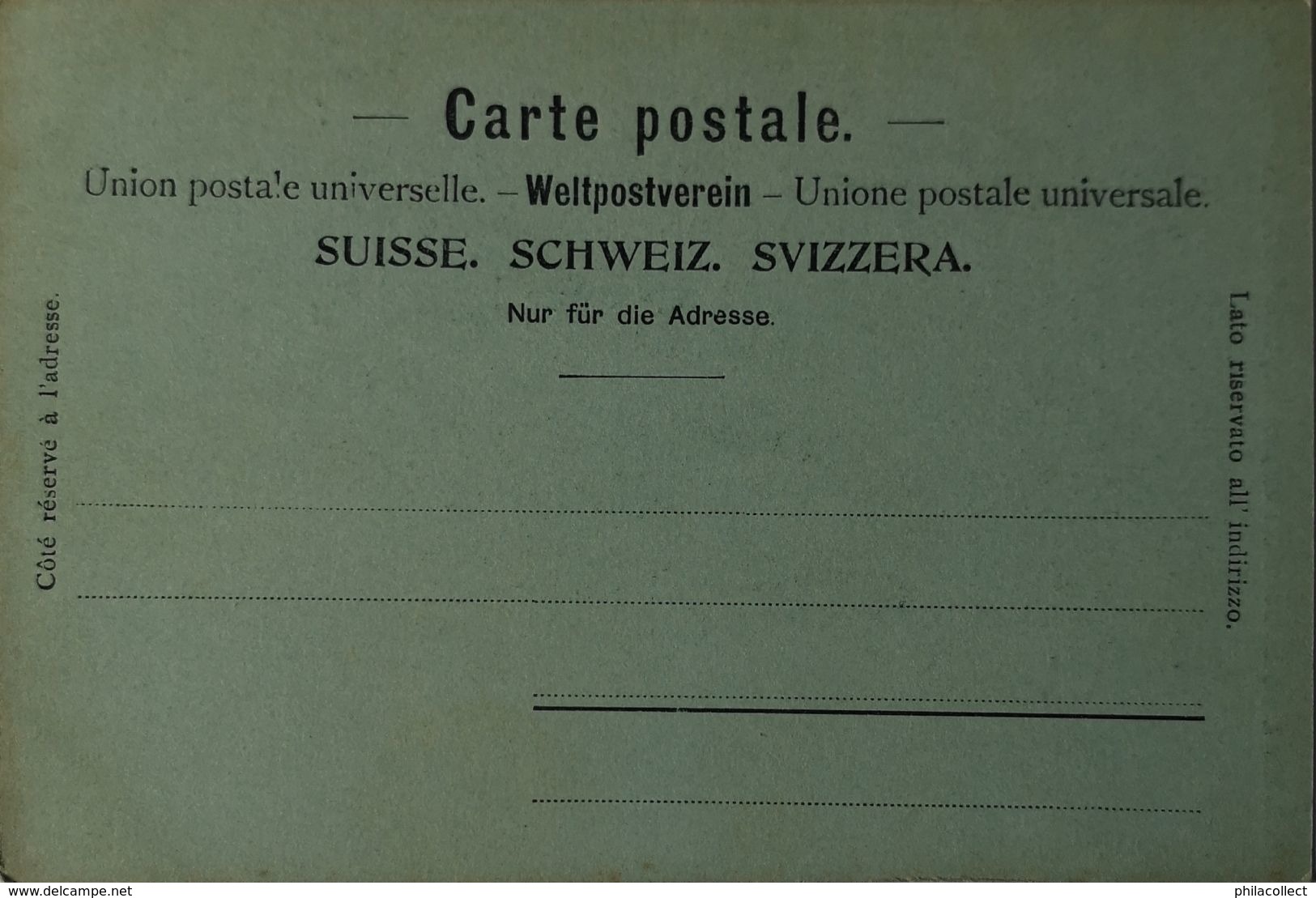 Suisse (SG) Ragaz (Mondschein Karte) Ca 1900 - Sonstige & Ohne Zuordnung