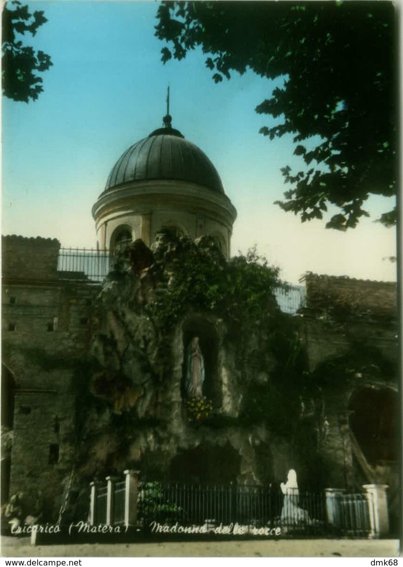 TRICARICO ( MATERA ) MADONNA DELLE ROCCE - EDIZIONE CAROLILLO - SPEDITA 1961 ( BG4268) - Matera