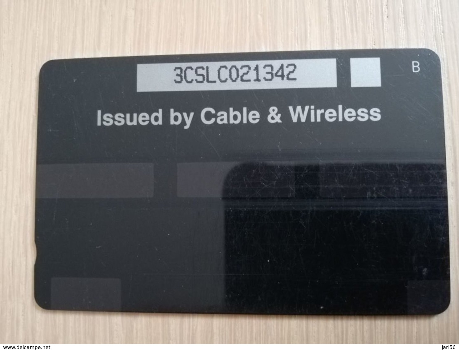 ST LUCIA    $ 40  CABLE & WIRELESS  STL-3C   3CSLC  Fine Used Card ** 2385** - St. Lucia