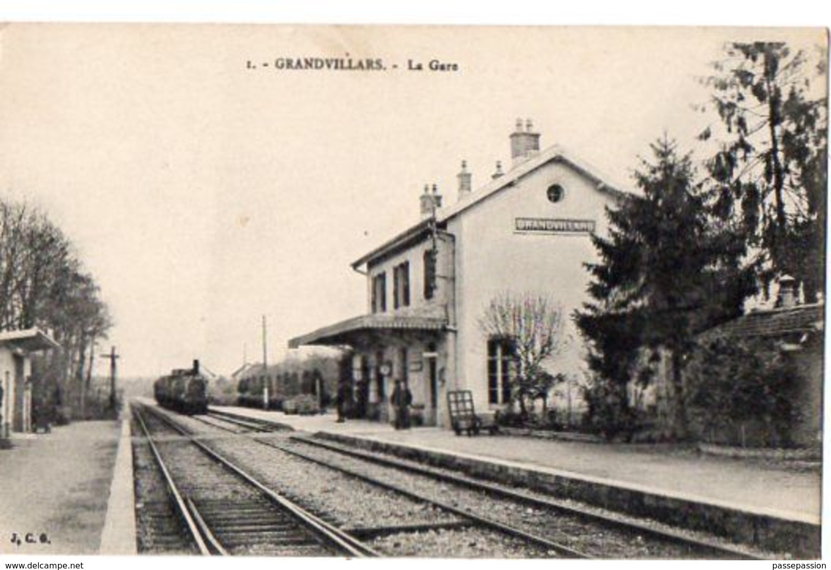 1 - GRANDVILLARS - La Gare - Grandvillars