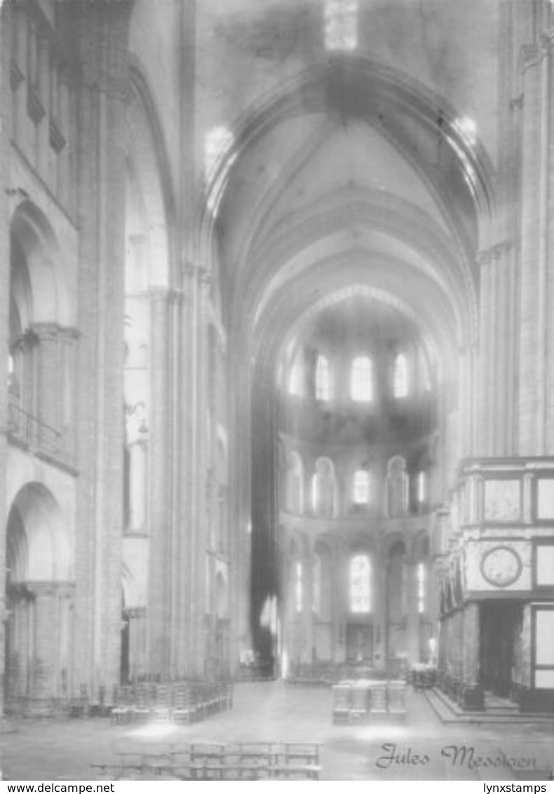 Belgium Jules Messlaen Tournai Church Interior View Eglise Kirche - Other & Unclassified