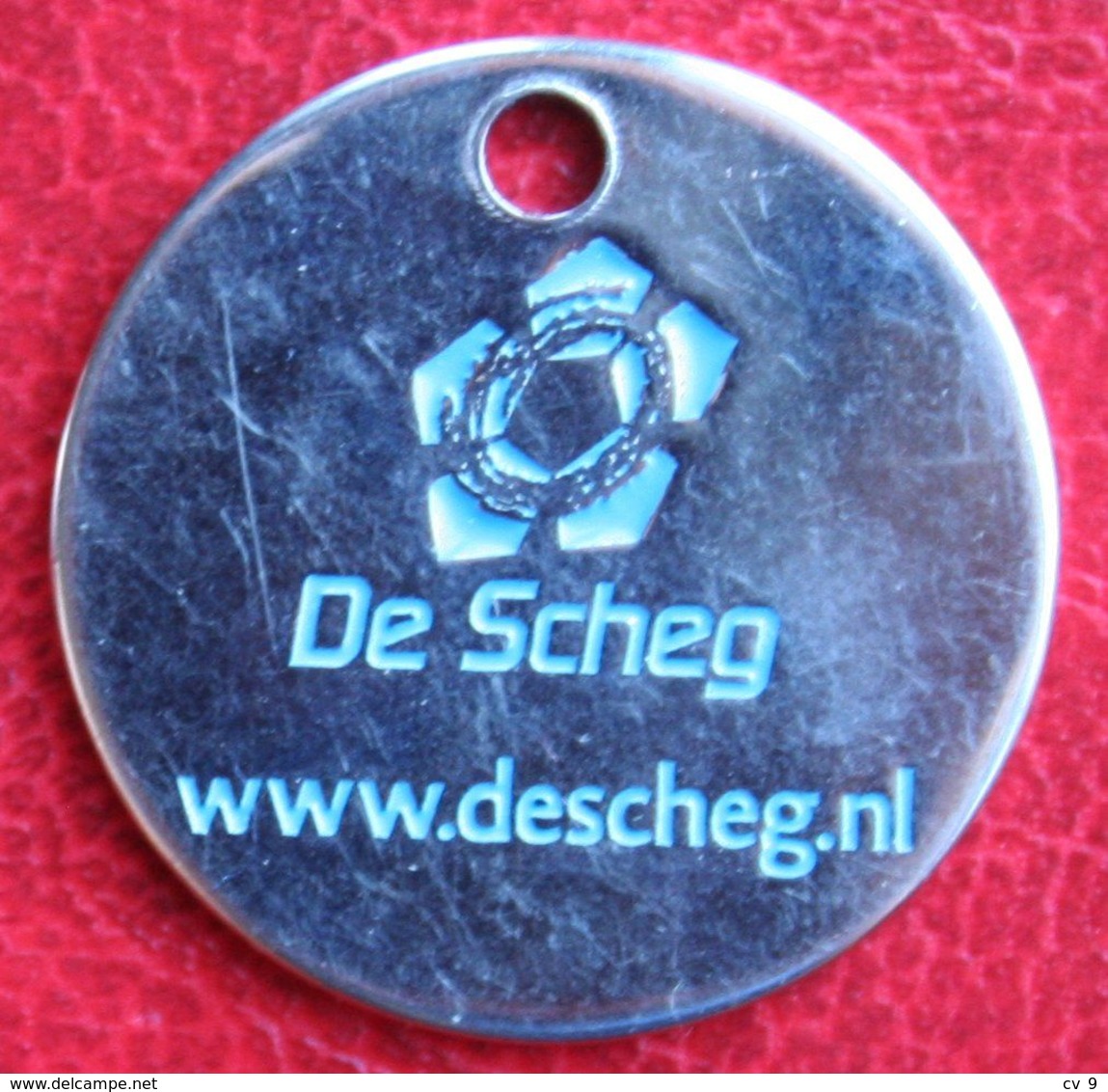 JETON DE CADDIE SHOPPING CARTS TOKEN En Métal LOGO The SCHEG Alles Online Webheads - Jetons De Caddies