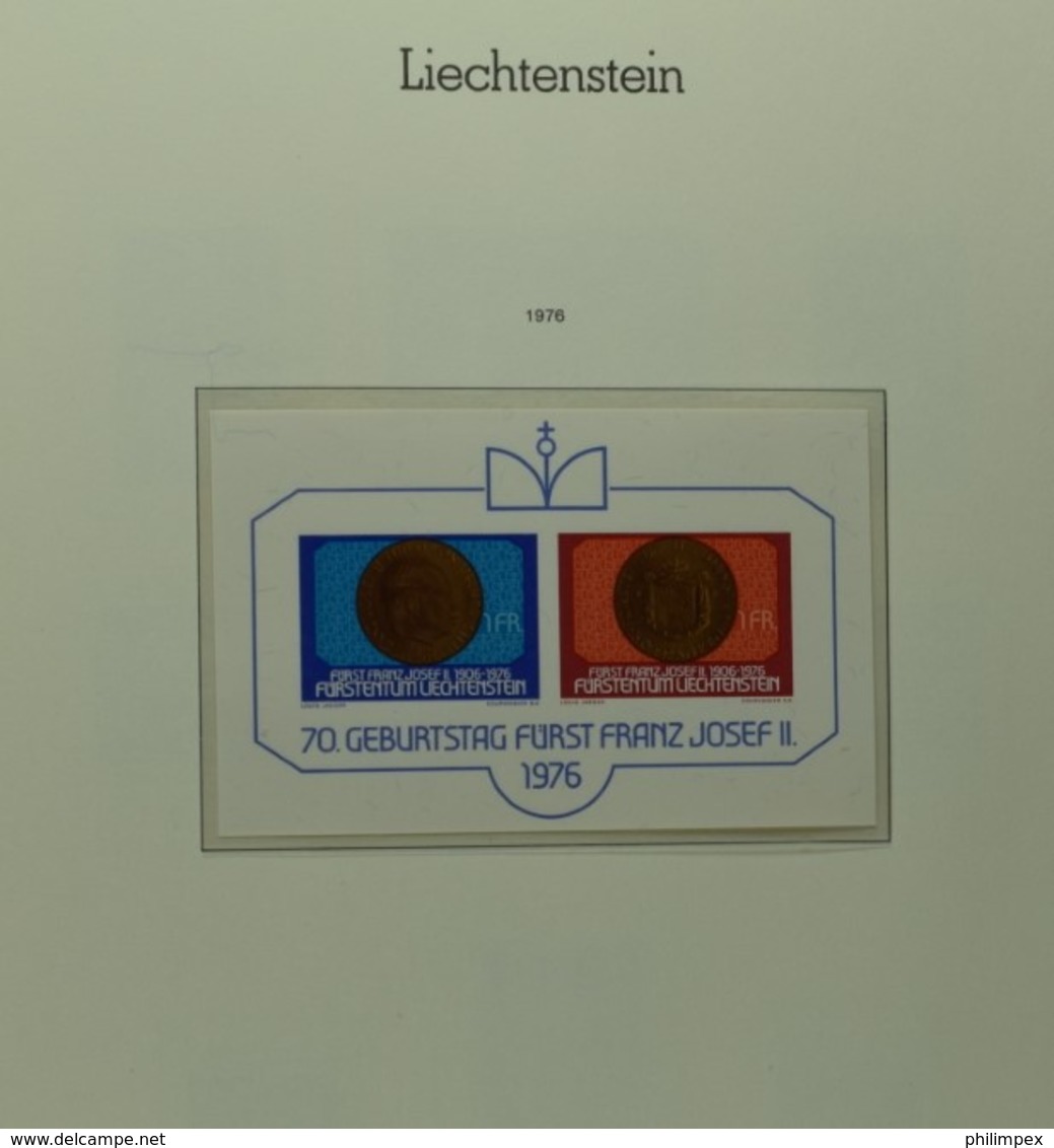 LIECHTENSTEIN, EXCELLENT COLLECTION MOSTLY LH