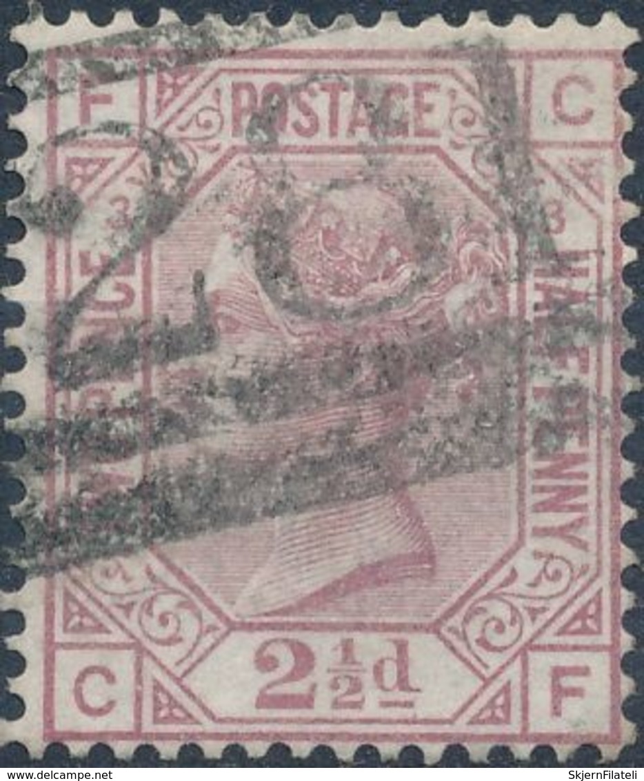 SG 139, Plate 3 - Used Stamps