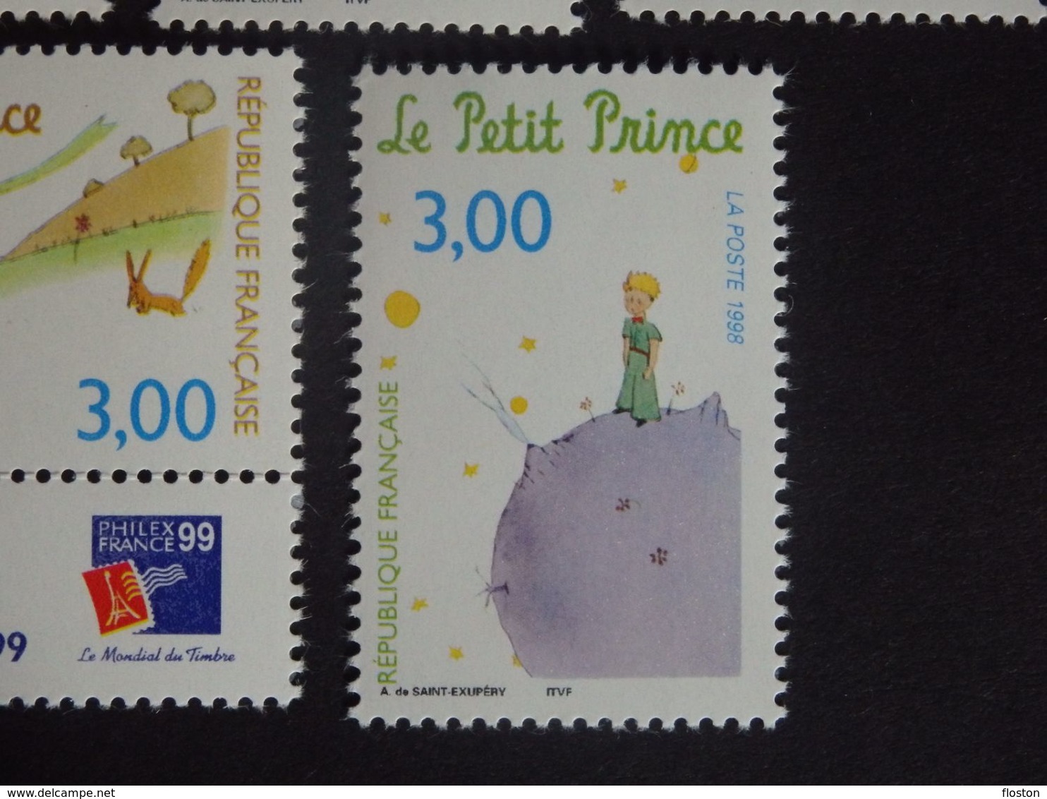 N°3175-3176-3177-3178-3179 LUXE** - Le Petit Prince - 3fx5 - Gomme D'origine - Issu De La Bande B3179A - Nuovi