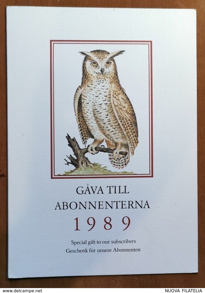 SVEZIA 1989 IL GUFO - Altri & Non Classificati